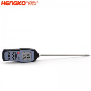 恒歌定制手持溫濕度記錄儀_高精度響應快用于農(nóng)業(yè)大棚溫濕度記錄儀