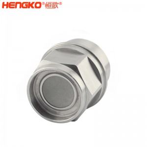 恒歌定制壁掛式有毒氣體探測器不銹鋼探頭外殼保護(hù)罩_防爆防塵用于石油化工