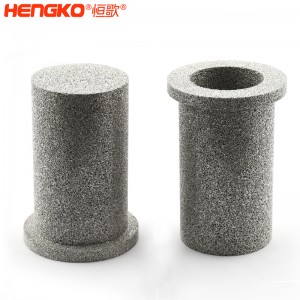 源頭廠家0.1-90μm不銹鋼濾筒透氣性好過(guò)濾精準(zhǔn)高金屬粉末燒結(jié)濾芯,應(yīng)用于制藥過(guò)濾