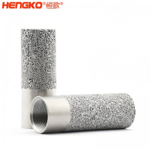 廠商批量燒結(jié)不銹鋼露點傳感器外殼_不銹鋼平頭溫濕度變送器探頭保護(hù)罩