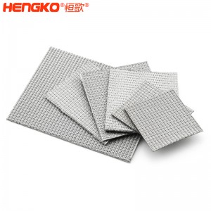 源頭廠家供應不銹鋼五層燒結網濾板耐腐蝕，應用于泥沙污水處理