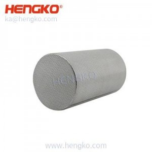 工廠定制耐高溫?zé)Y(jié)多孔不銹鋼304 316 316L絲網(wǎng)筒式高效過(guò)濾器