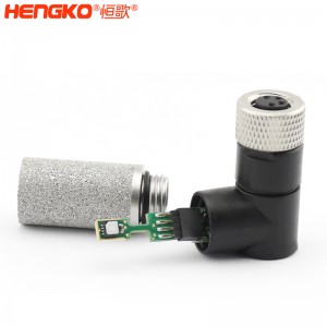 防水IP65溫濕度傳感器土壤傳感器探頭帶不銹鋼探頭外殼高精度高靈敏，應用管道測量