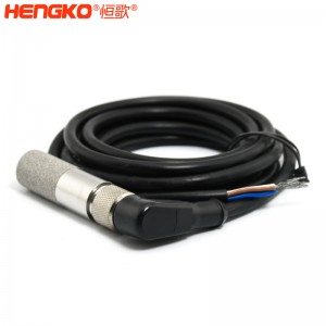 RHT系列高濕度雙防水土壤溫濕度傳感器探頭高靈敏高精度，用于溫室花園測量